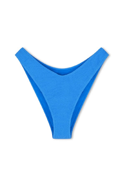 ZULU & ZEPHYR - OCEAN BLUE TEXTURED CURVE BRIEF