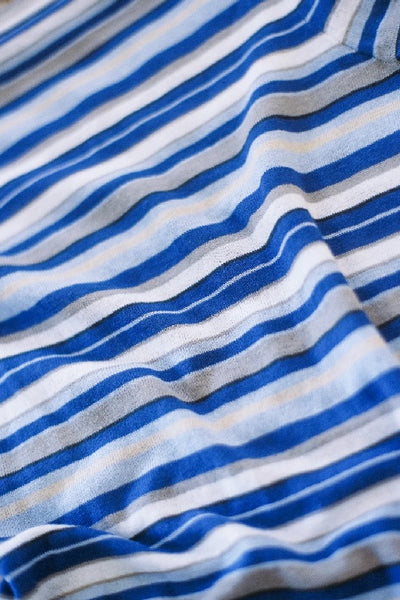 ZULU & ZEPHYR - OCEAN RETRO STRIPE PANELLED KNIT SKIRT - PERTH STOCKIST - AUSTRALIAN STOCKIST - WA STOCKIST - AUSTRALIA STOCKIST - AUS STOCKIST - PERTH BOUTIQUE - WA BOUTIQUE - AUS BOUTIQUE - AUSTRALIA BOUTIQUE